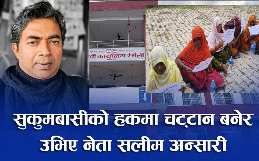 भ्रष्टाचारी जो सुकैलाई पनि कार्वाही को दायरामा ल्याउने नेता सलीम अन्सारीको अडान